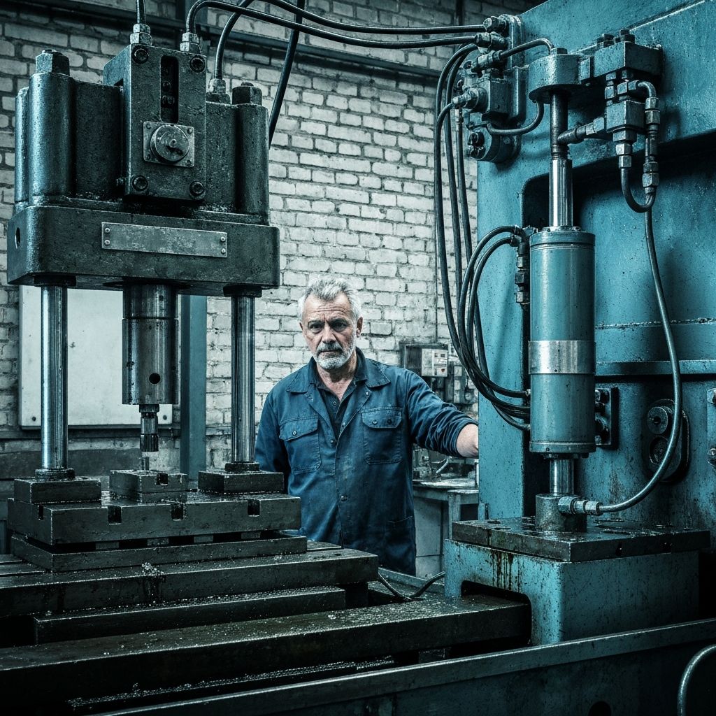 Taller industrial de equipos hidráulicos